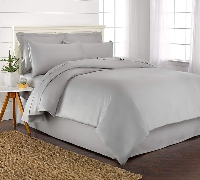 Specialty Twin Duvet Cover by Pure Bamboo 2 Piece Set Organic Viscose Expertly Made