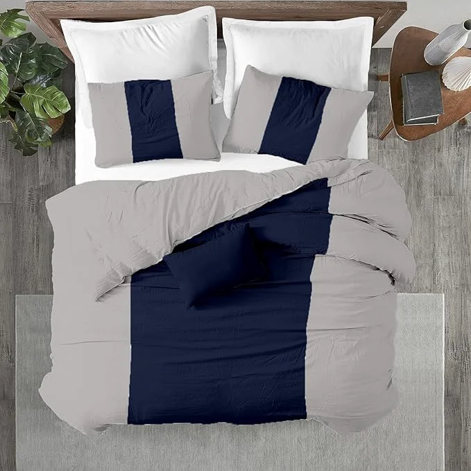 Powerful Kotton Culture 120 x98 3 Pc Oversized King Duvet Cover Set Egyptian Cotton Flexible
