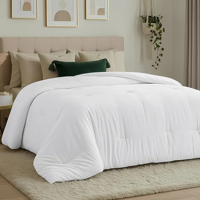 Reusable Utopia Bedding Comforters Twin Size All Season Duvet Insert Down Green