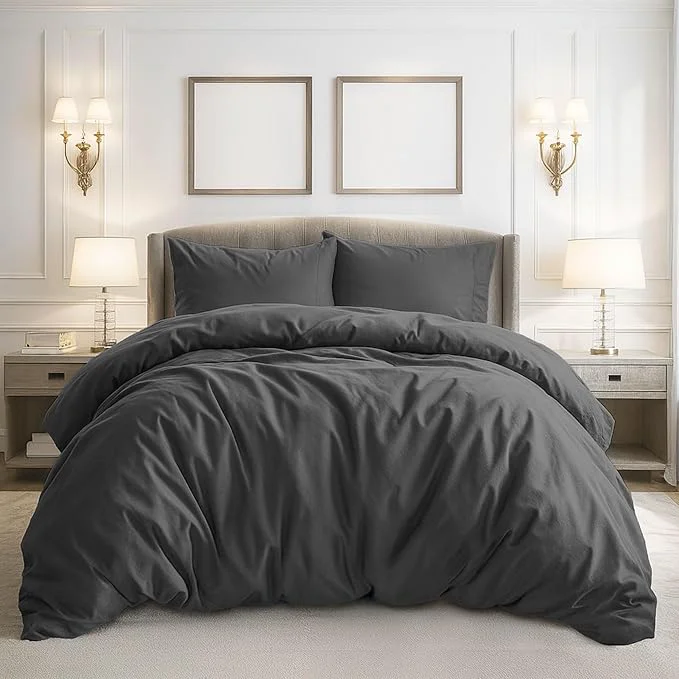 Convenient Pure Bedding California King Duvet Cover Soft