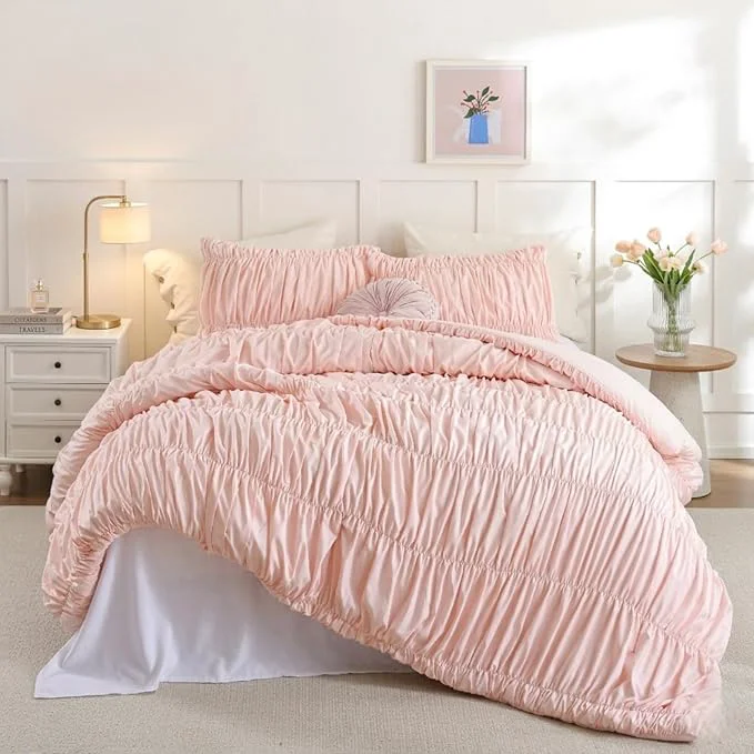 Excellent weigelia Cinched Comforter Set King Expertly Made