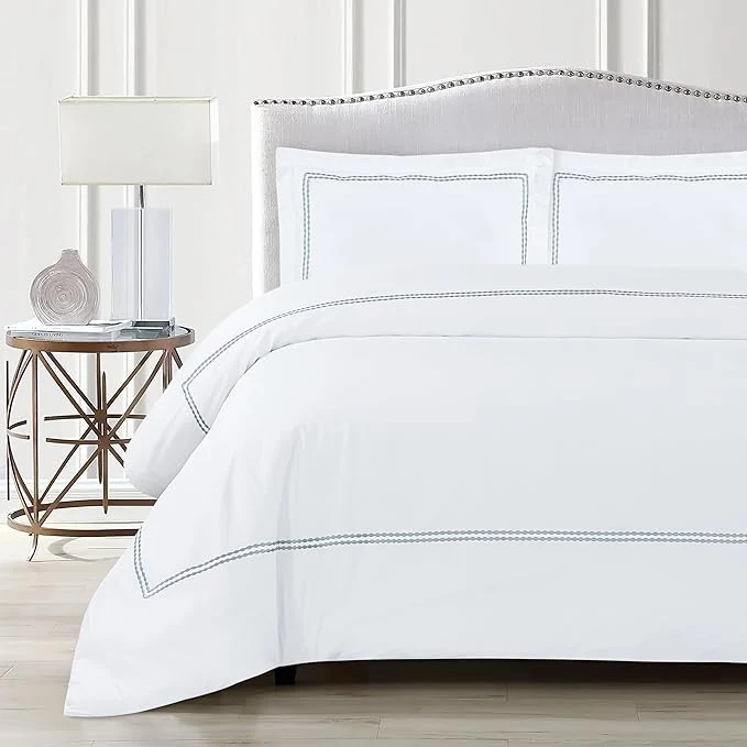 Advanced Dreamology White Duvet Cover Luxury Hotel Quality Bedding Set Cotton
