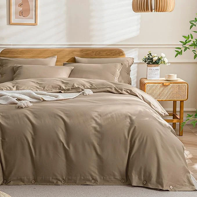 Crafted JELLYMONI Cotton Duvet Cover Full Size Green