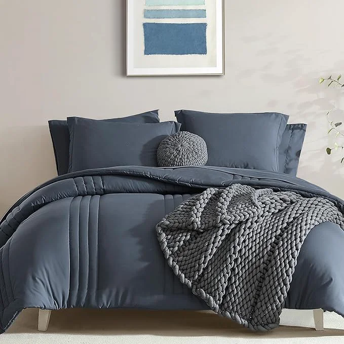 Breathable Monbix Twin XL Size Comforter Set Premium