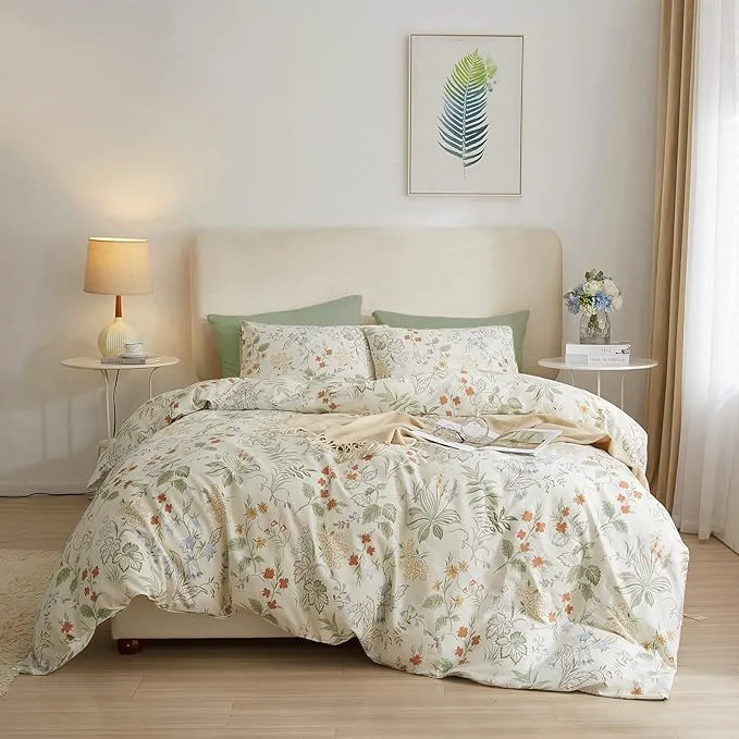 Healthy mixinni White Duvet Cover Set Stylish