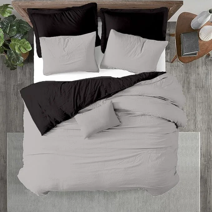 Artisan Kotton Culture 3 Pc Queen Size Duvet Cover Set- Egyptian Cotton 600 TC First-Class