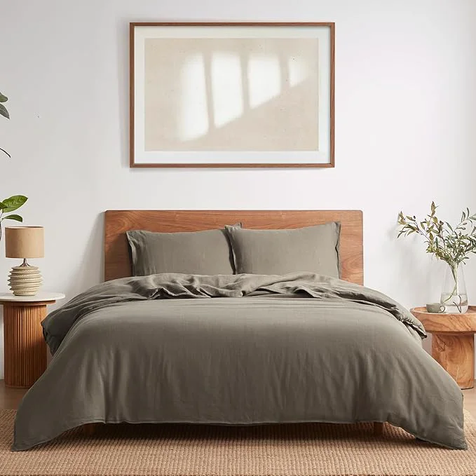 Fashionable DAPU Linen Duvet Cover Set Consistent