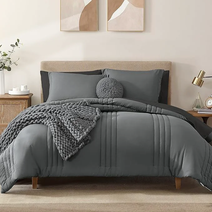 Expertly Made Monbix Queen Comforter Set Secure