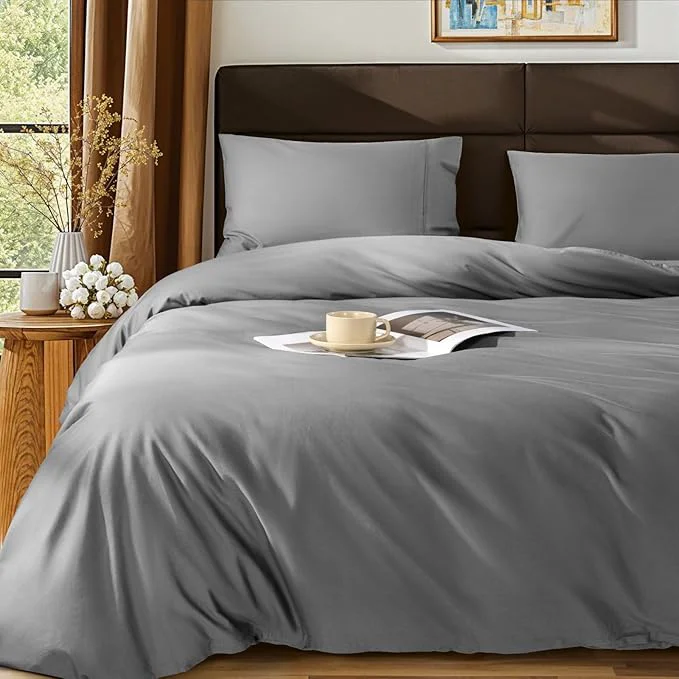 Green SONORO KATE Egyptian Cotton Duvet Cover King Size 1000 Thread Count High-End