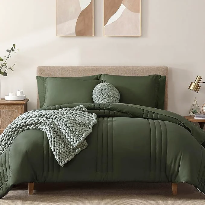 Consistent Monbix Twin XL Size Comforter Set Comfortable