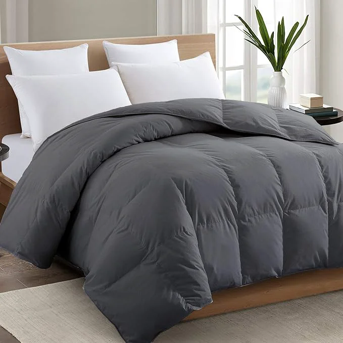 Expertly Made TEXARTIST Premium 2100 Series Oversized Queen Comforter All Season Breathable Responsible