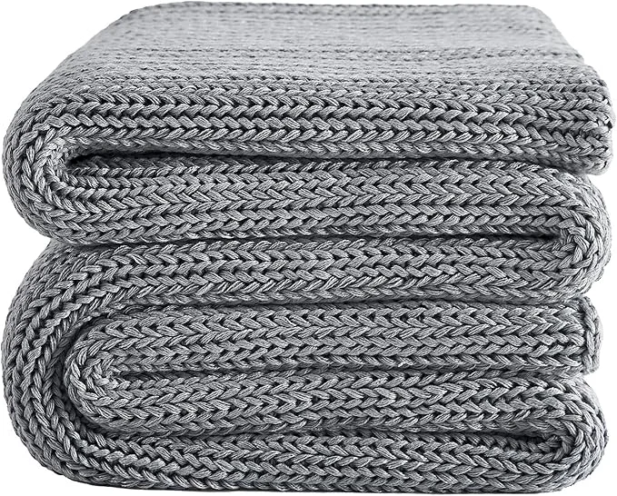 Secure L'AGRATY Knitted Weighted Blanket Consistent