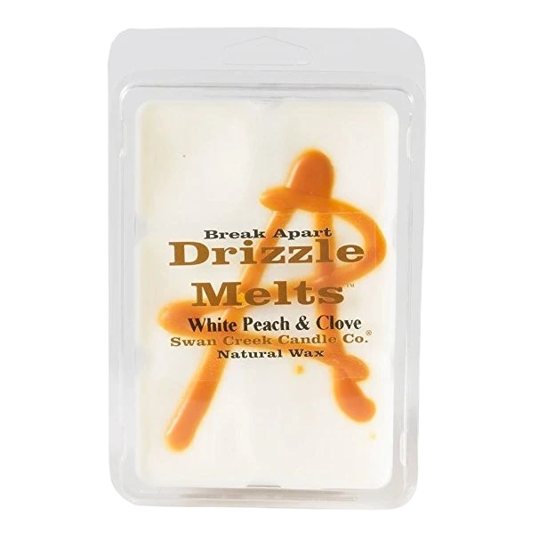 Quality Swan Creek White Peach Clove Drizzle Melts 6-Pack Smooth