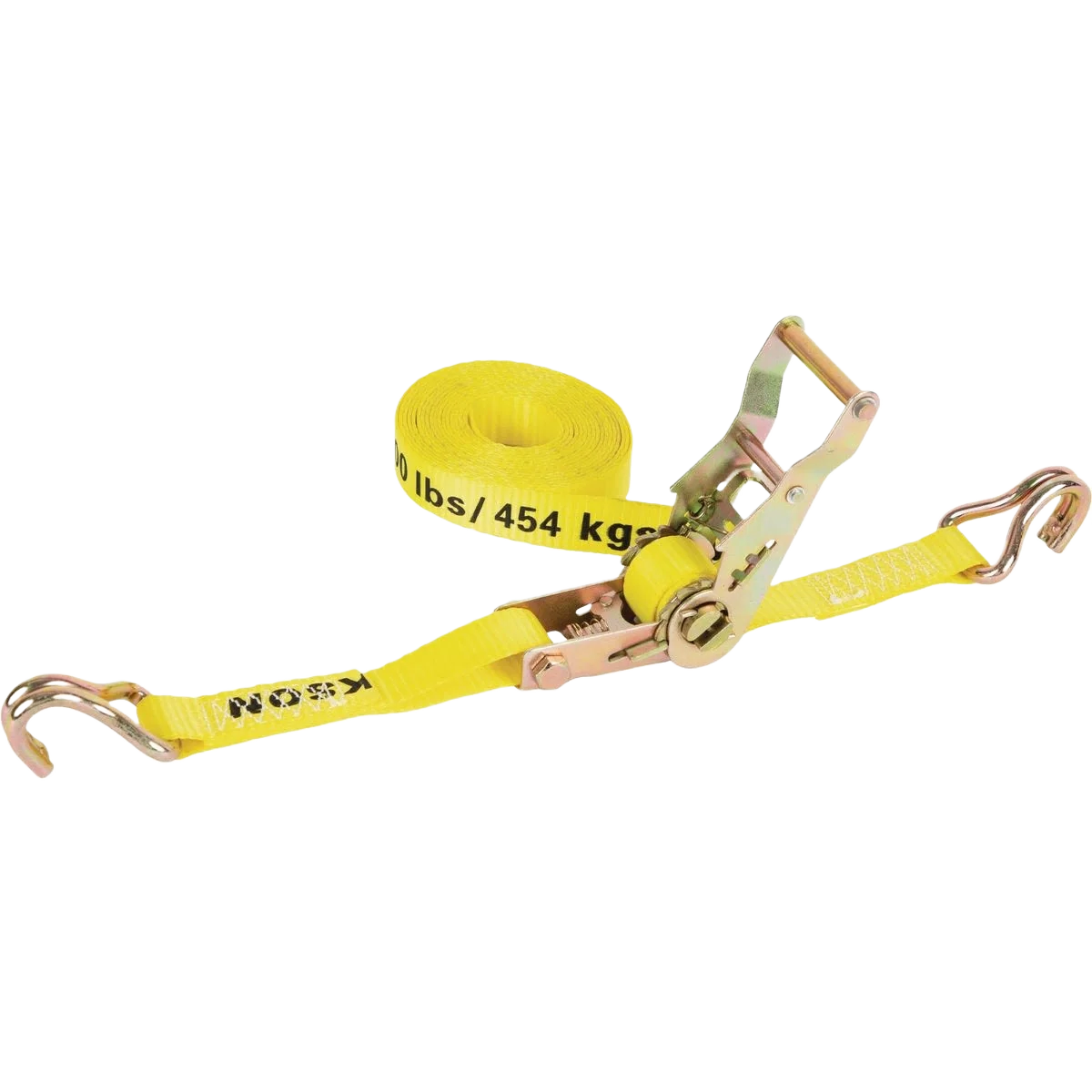 Certified Erickson 1 In. x 25 Ft. 1000 Lb. Heavy-Duty Ratchet Strap Unique
