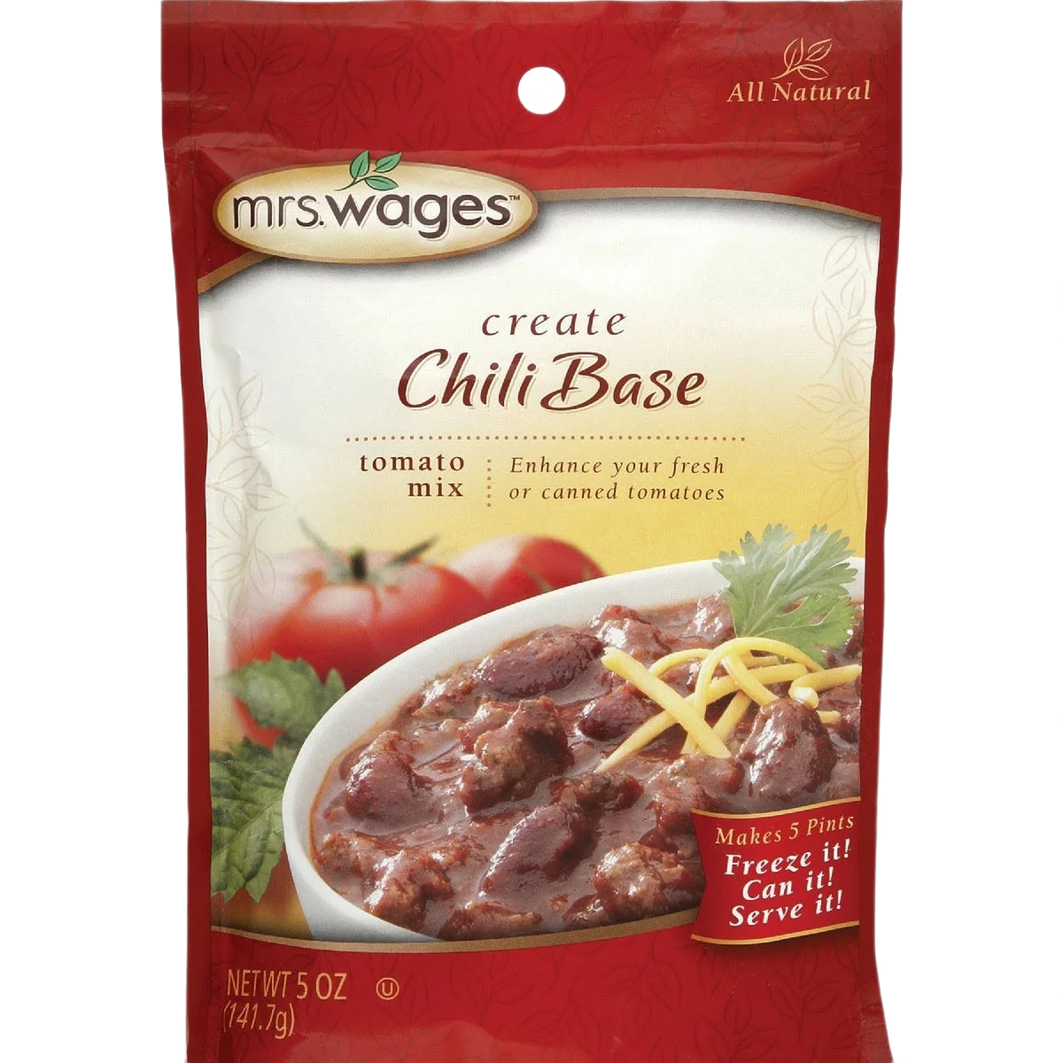 Clean Mrs. Wages Chili Tomato Mix 5 oz. Modern