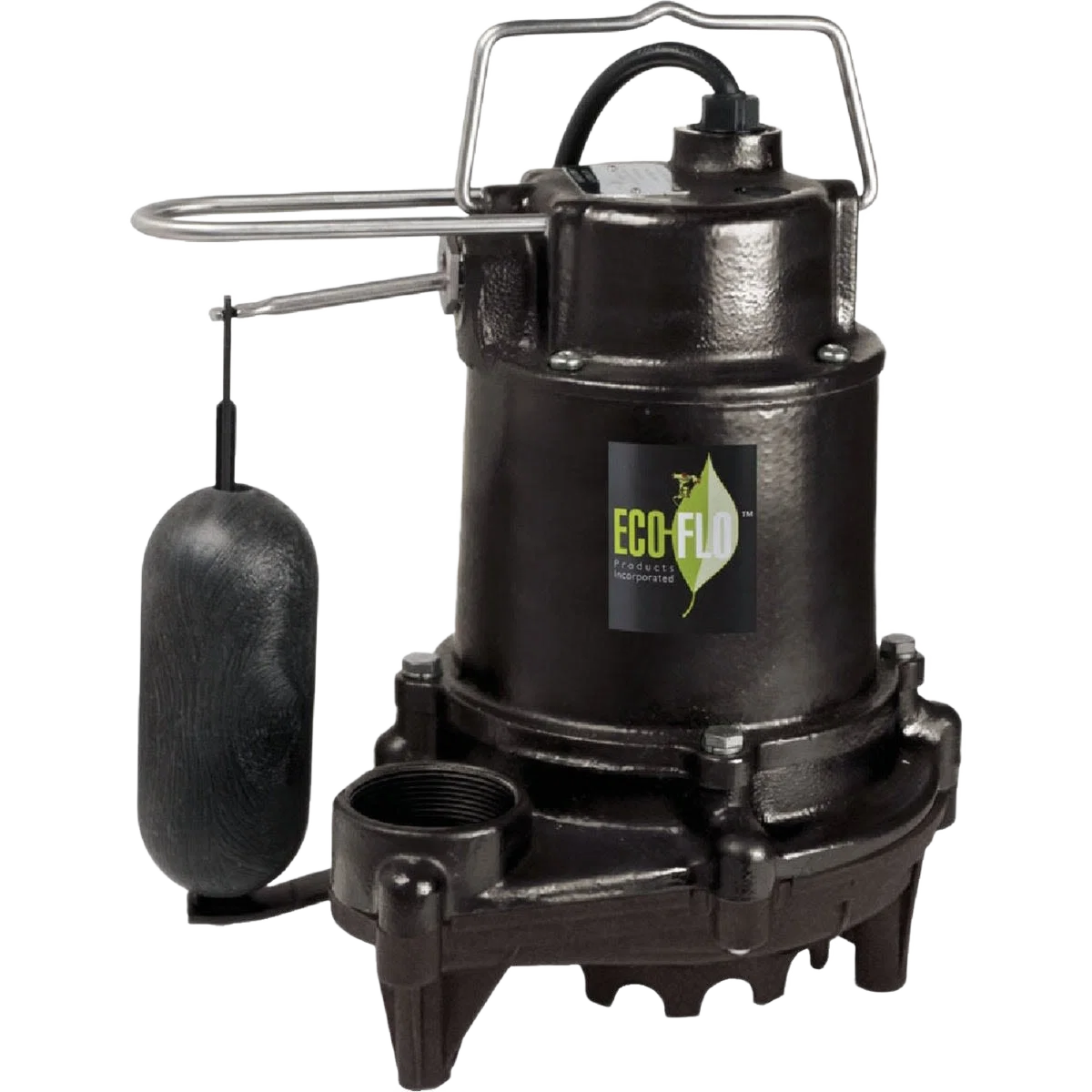 Contemporary Eco-Flo High Efficiency Submersible Cast Iron Sump Pump 1 2 HP Trusted
