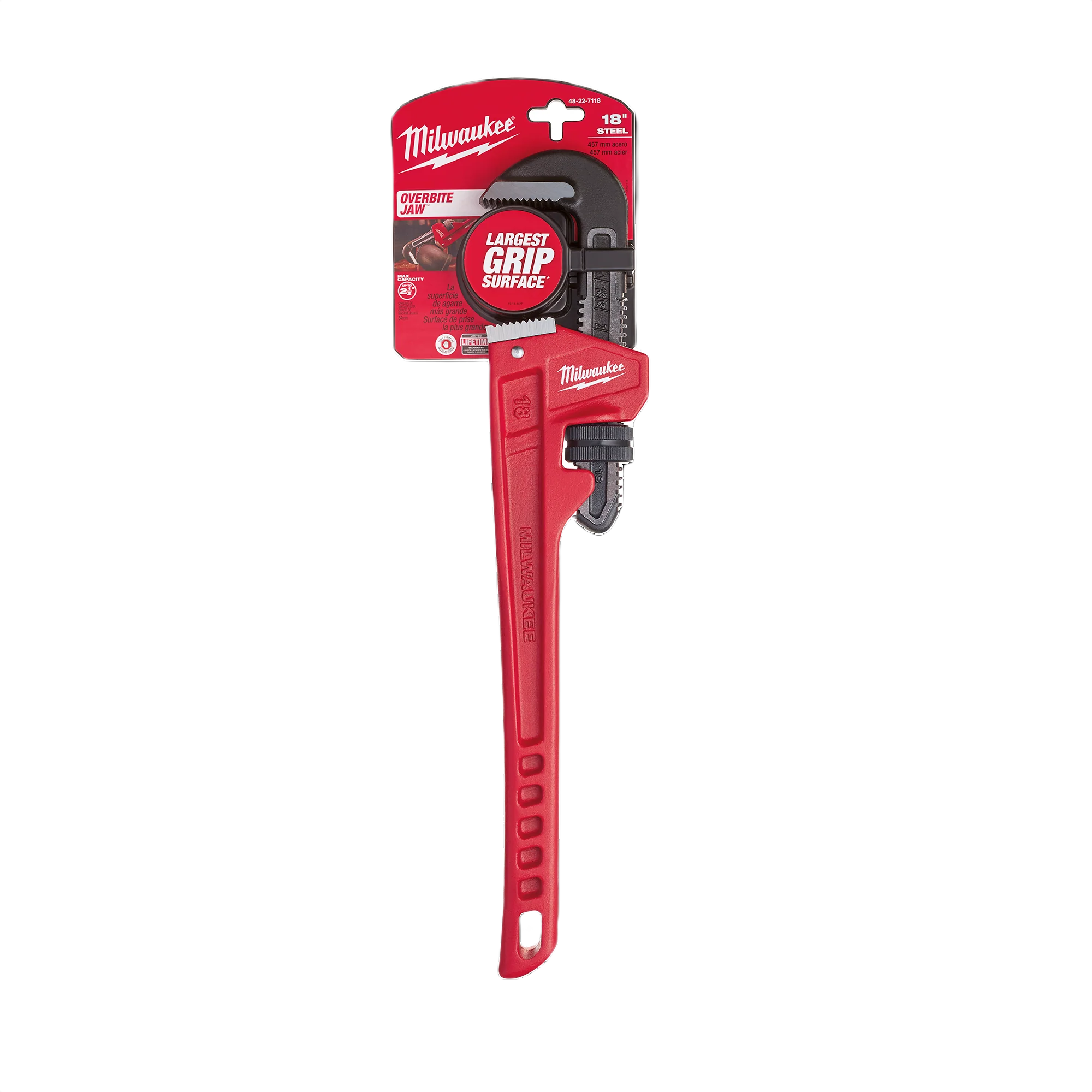Artisan Milwaukee 18 Steel Pipe Wrench High-Grade