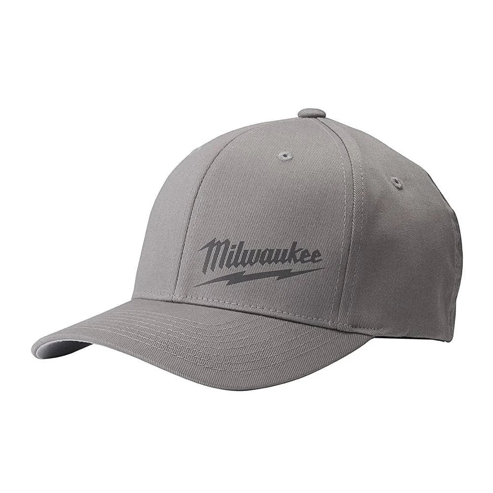 High-Performance Milwaukee Fitted Hat Gray Official