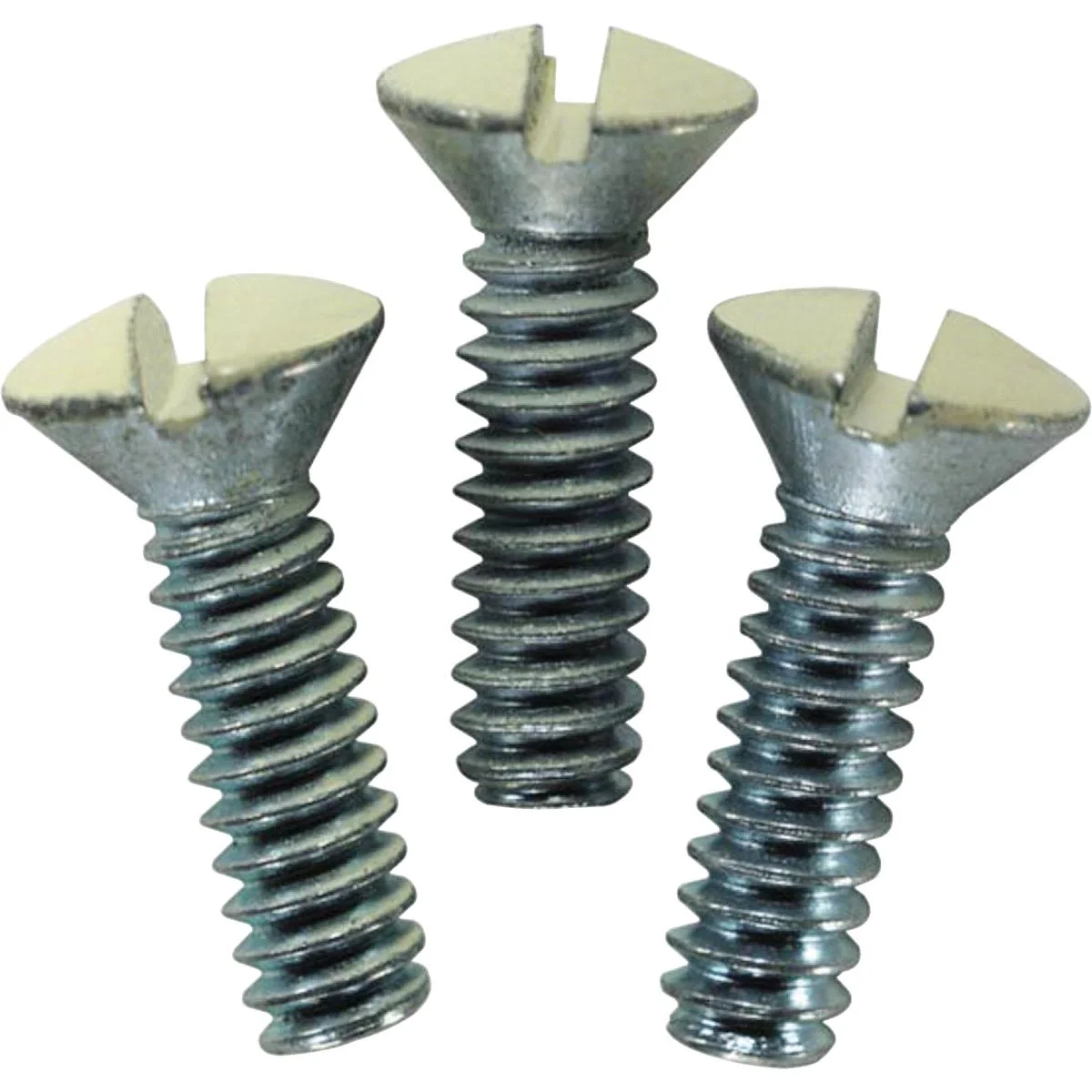Unique Leviton Ivory 1 2 In. Metal Wall Plate Screw 20-Pack Certified