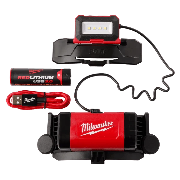 Convenient Milwaukee BOLT™ REDLITHIUM™ USB Headlamp Original