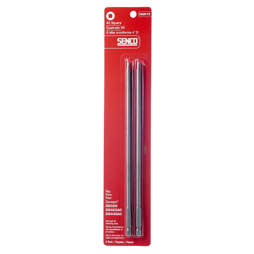 Pure Senco Square Bit for DS440AC 2-Pack Effective