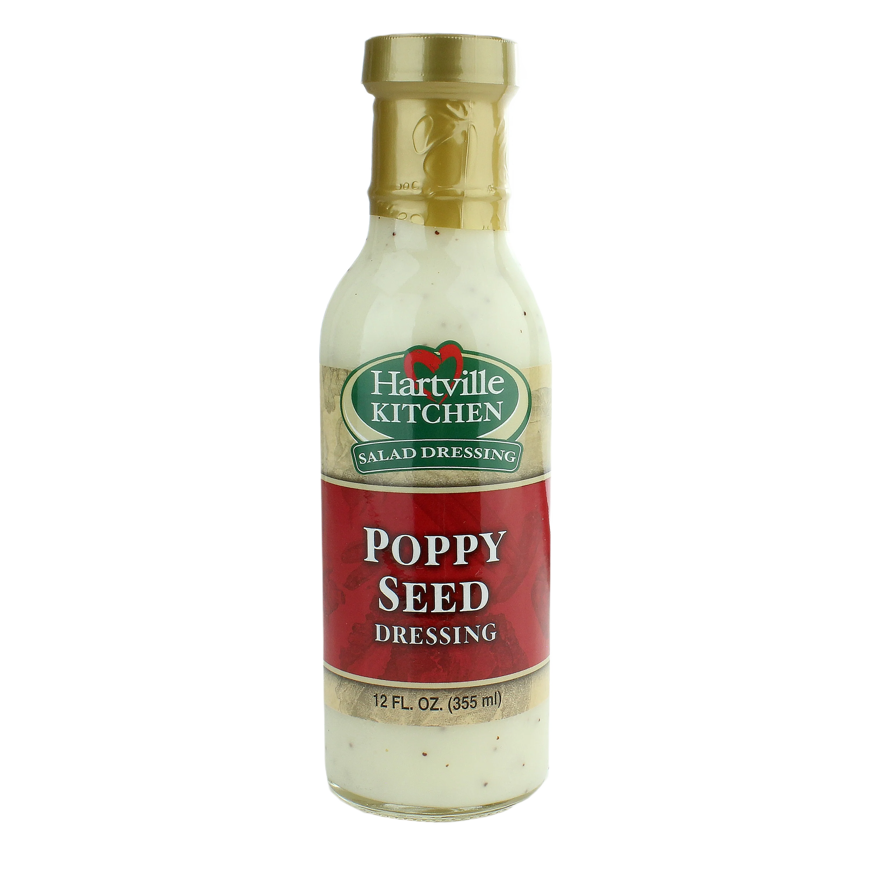 World-Class Hartville Kitchen Poppy Seed Dressing 12 oz. High-Grade