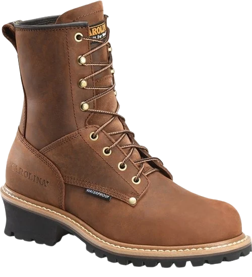 High-Performance Carolina Men's Elm Waterproof Logger Boots Size 12D Exceptional