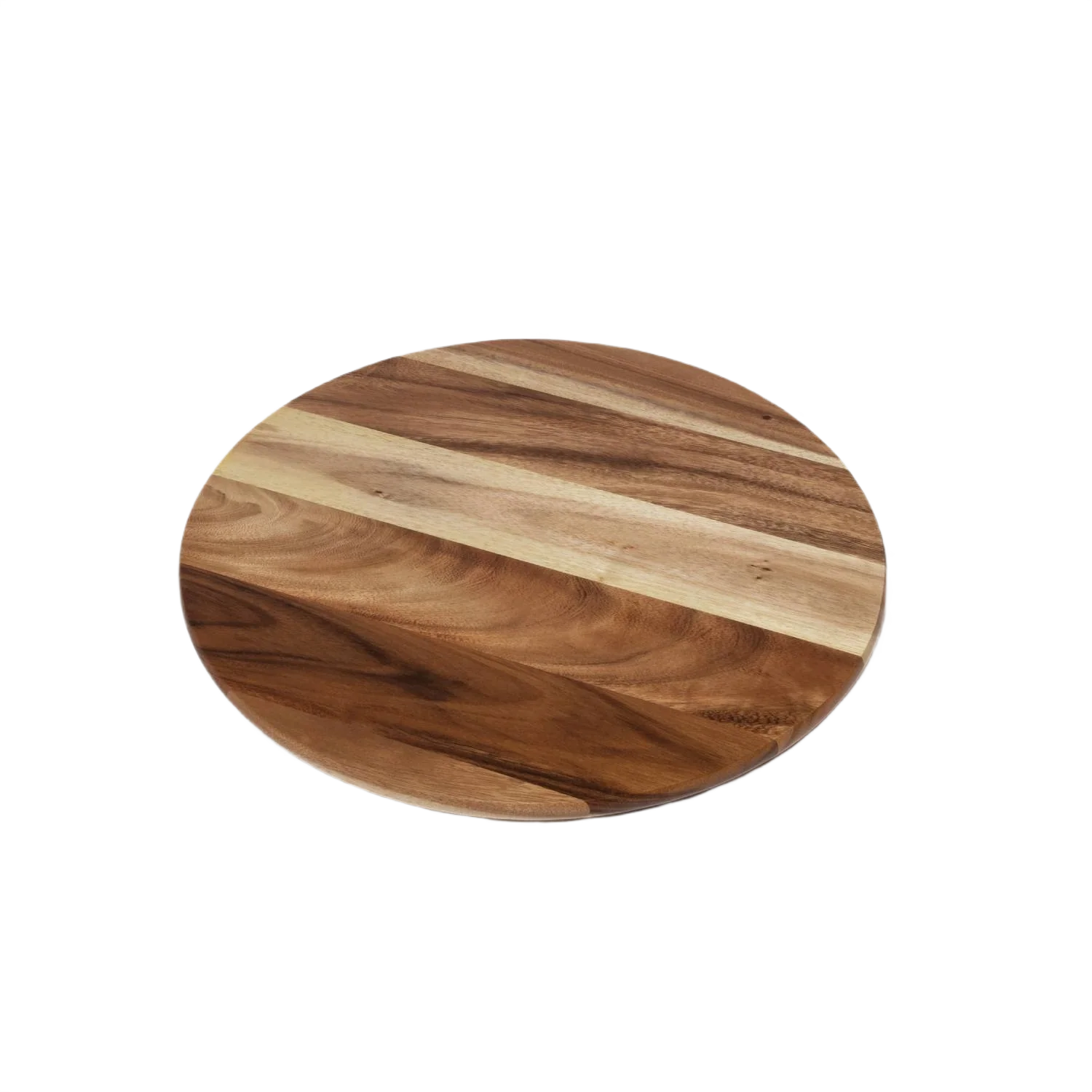 Innovative Lipper Acacia Natural Finish Grand Turntable 20 in. World-Class