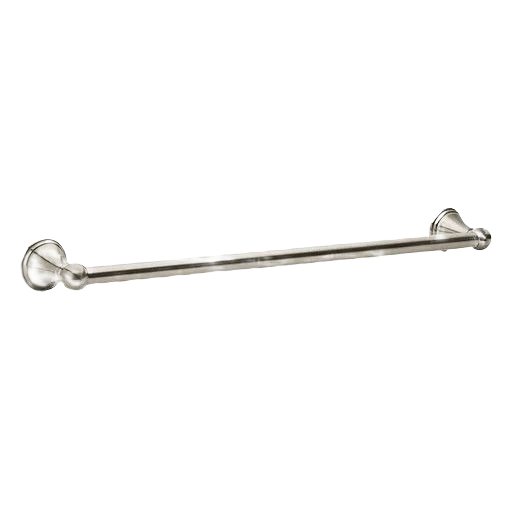 Crafted Moen Preston Brushed Nickel Towel Bar 18 in. Breathable