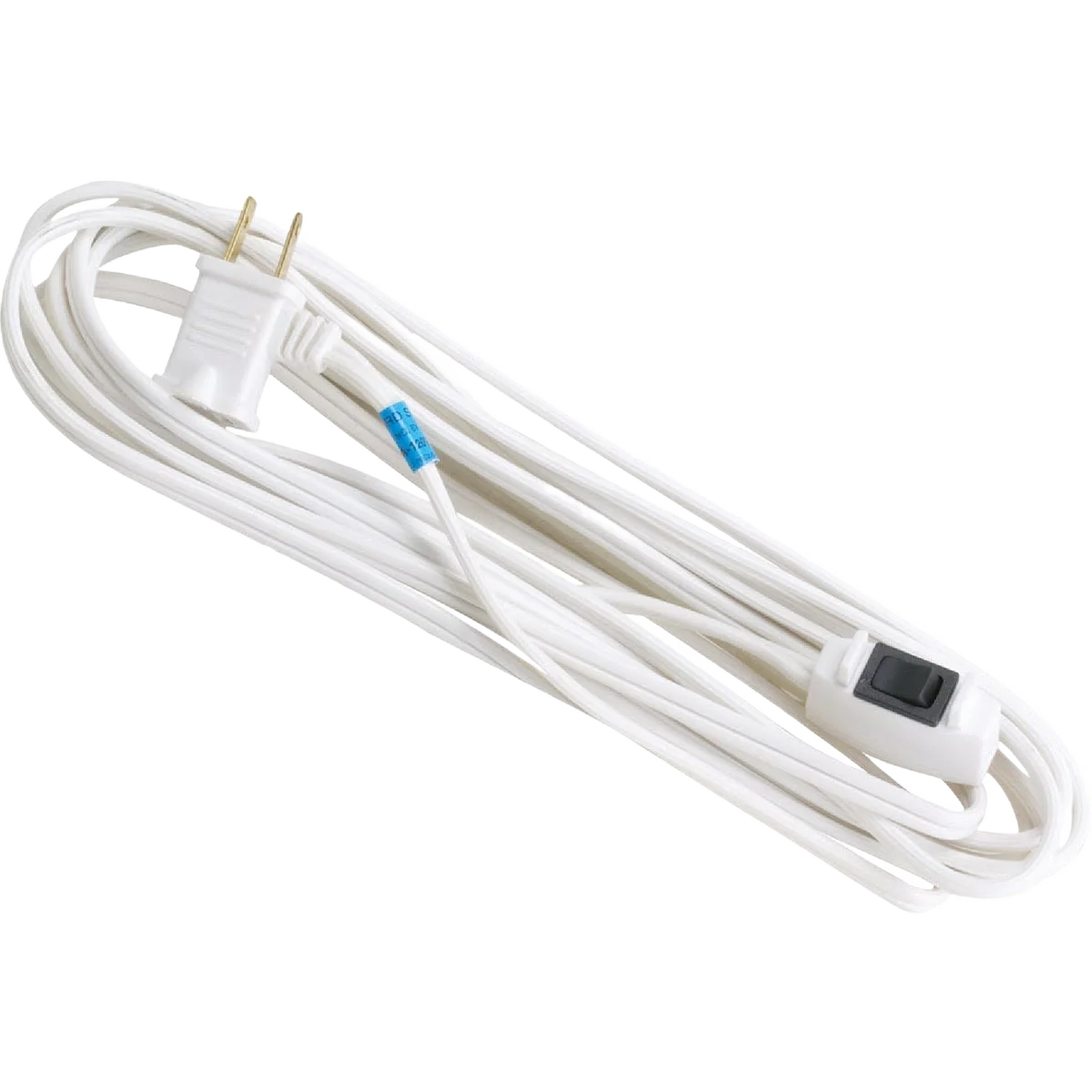 Premium Do it White 16 2 Extension Cord with Switch 15 ft. High-Grade