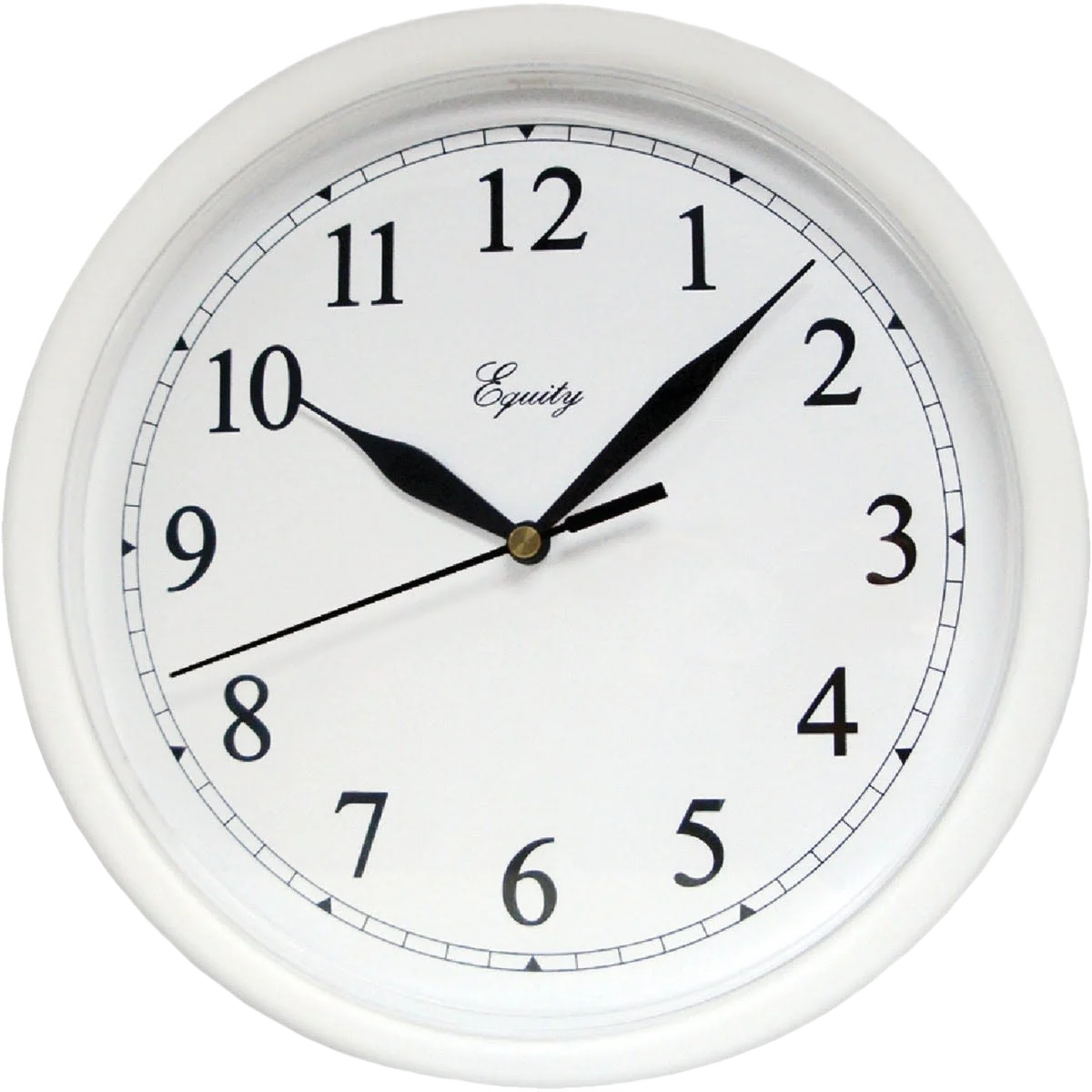 Fashionable La Crosse Technology Equity White Quartz Wall Clock High-Grade