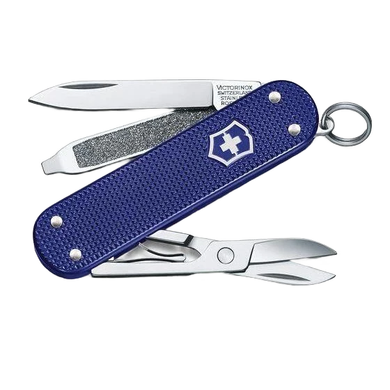 Powerful Victorinox Swiss Army Classic Alox Pocket Knife Night Dive Sophisticated
