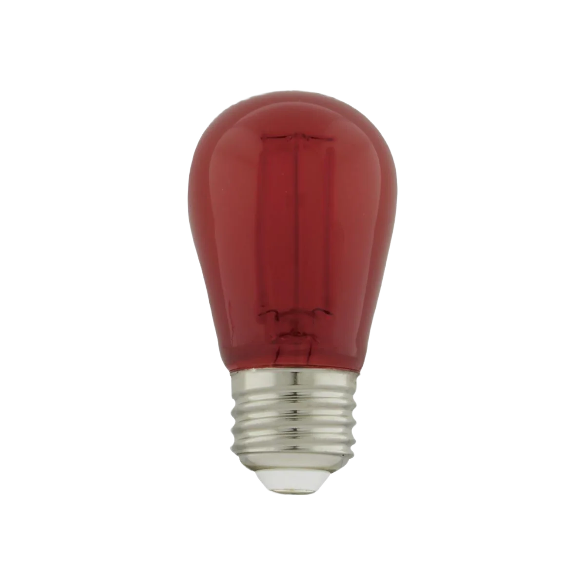 Effective Satco LED String Light S14 Red Lamp 4-Pack Exclusive