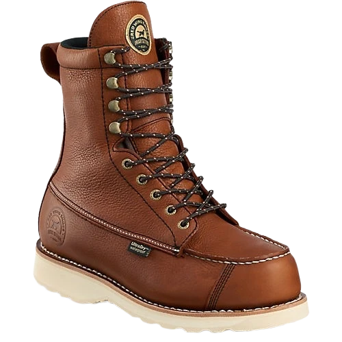 Contemporary Irish Setter Light Brown Wingshooter Style 894 Waterproof Leather Boots Size 9.5EE Original Design