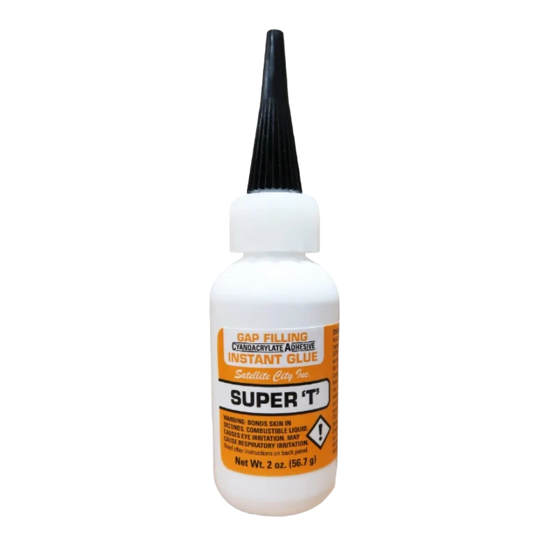 Top-Quality Satellite City Medium Super T CA Glue 2 oz. Lightweight