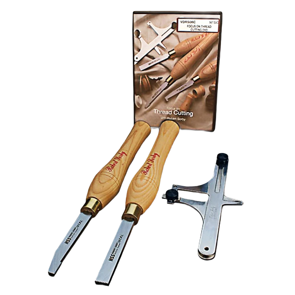 Modern Sorby Thread Cutting Tool Set 20 TPI Excellent