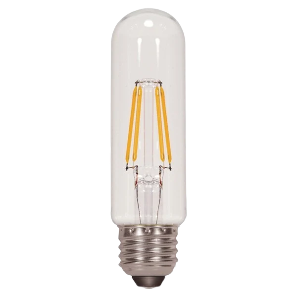 Organic Satco 5 Watt T10 LED Clear Medium Base Light Bulb Carefully Designed