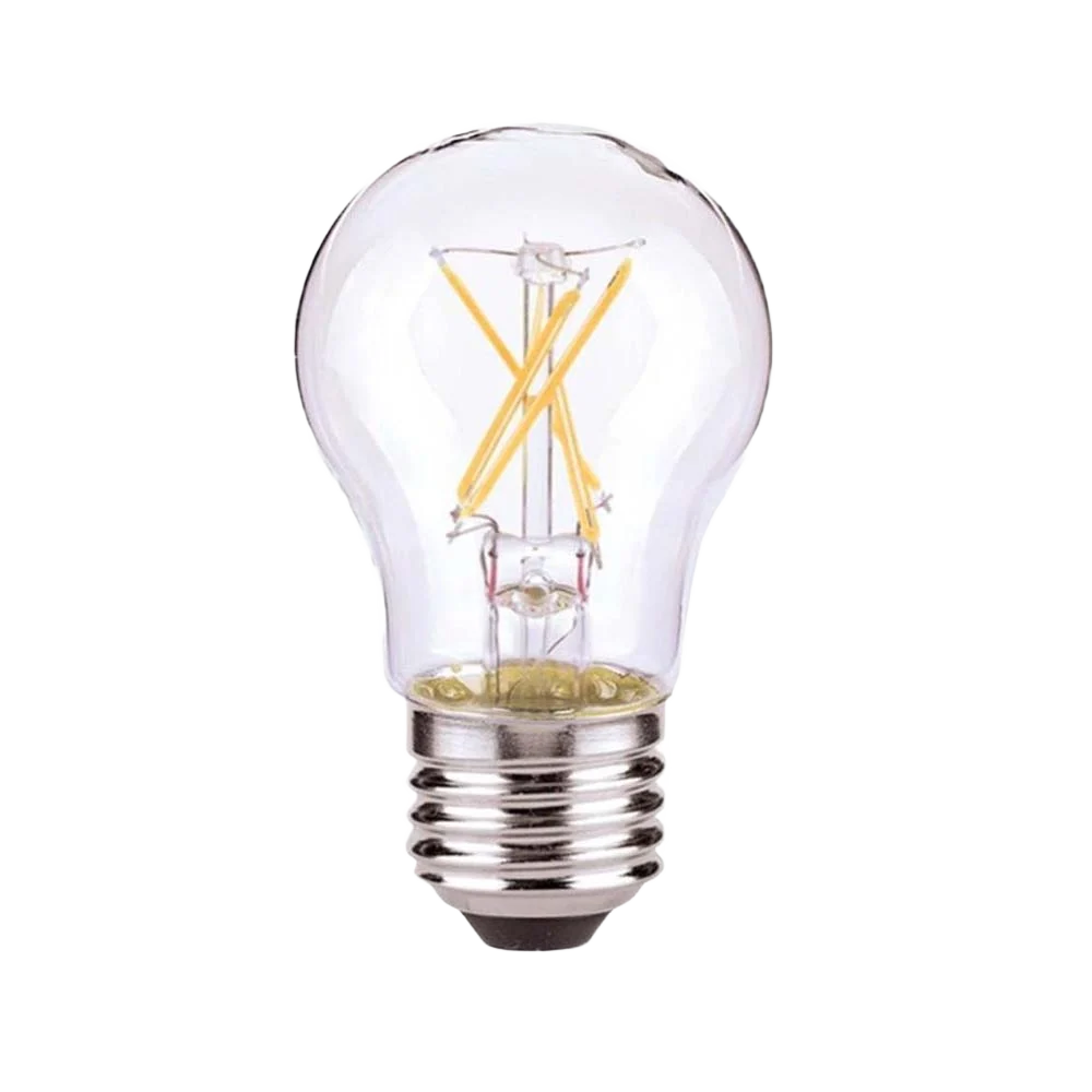 User-Friendly Satco 7.5 Watt A19 LED Clear Medium Base 4-Pack Dependable