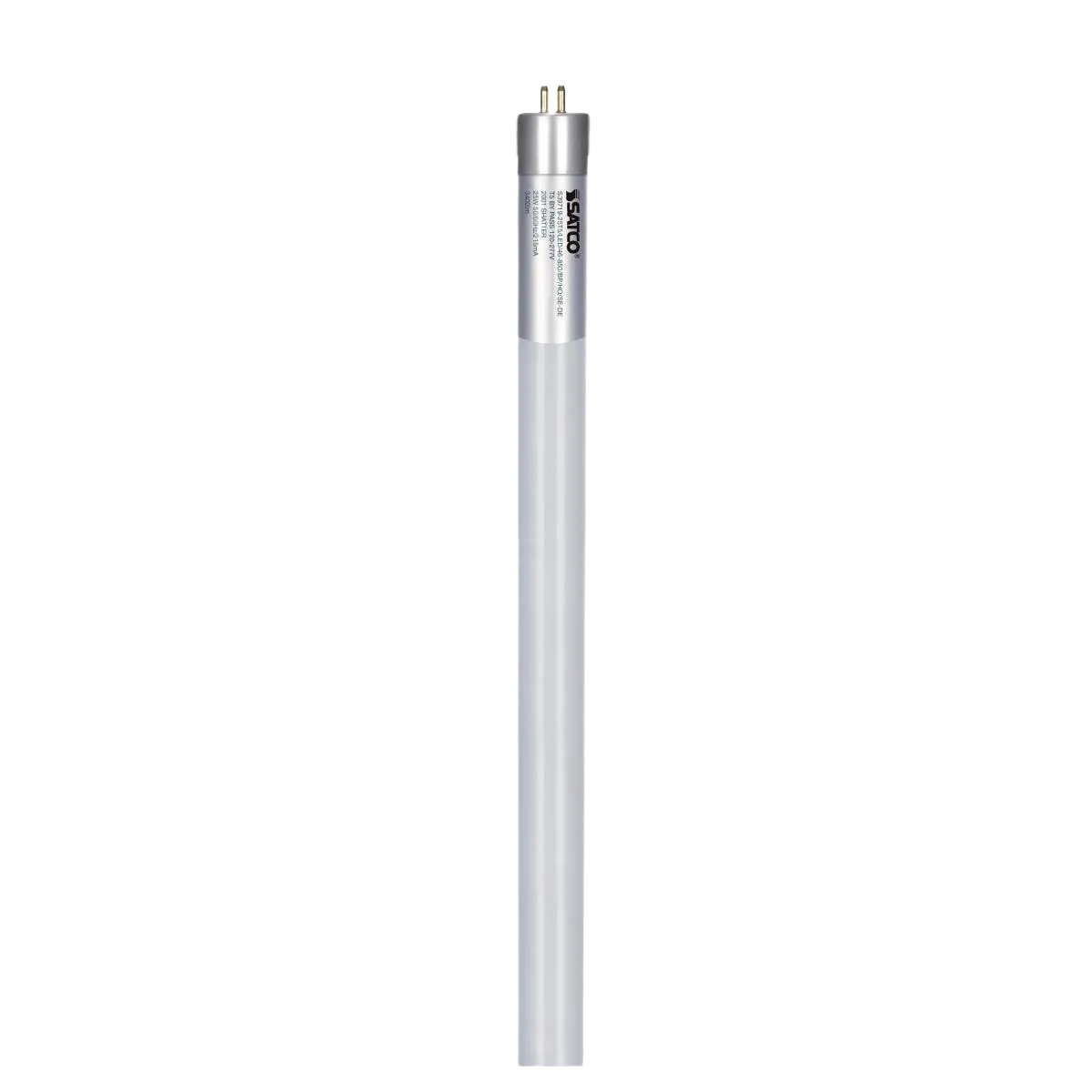 Minimalist Satco 25 Watt T5 LED Miniature Bi-Pin Light Bulb Flexible