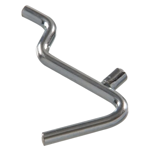 Sophisticated Hillman Zinc-Plated Angled Peg Hook .148 x 1-1 2 in. Durable
