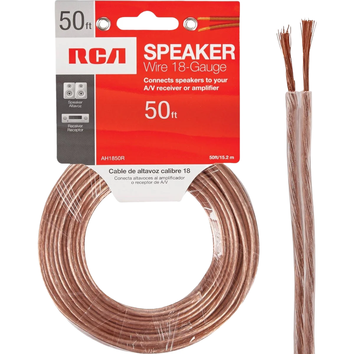 Classic RCA 18-Gauge Speaker Wire Reliable