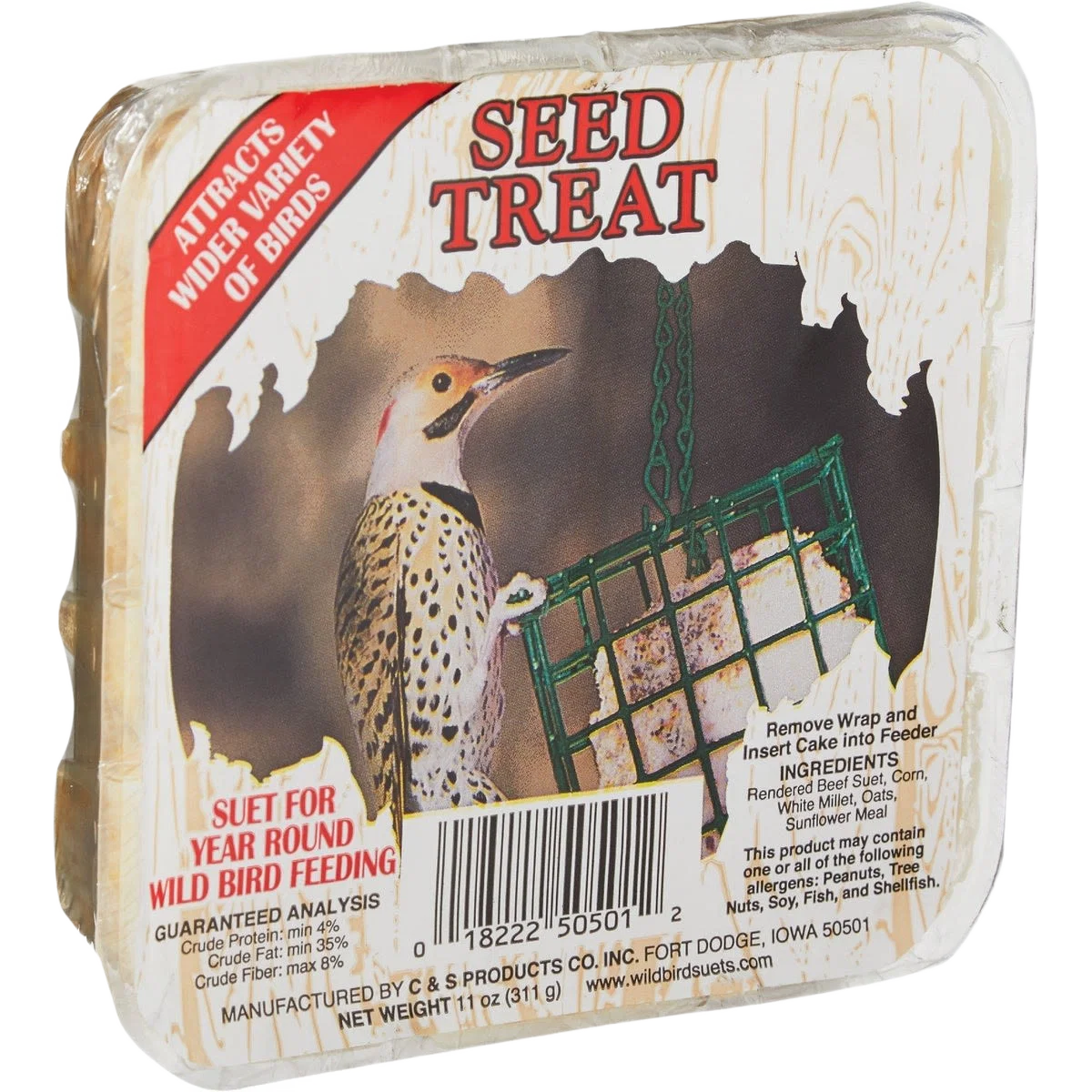 Solid C S Wild Bird Seed Treat 11 oz. Reliable