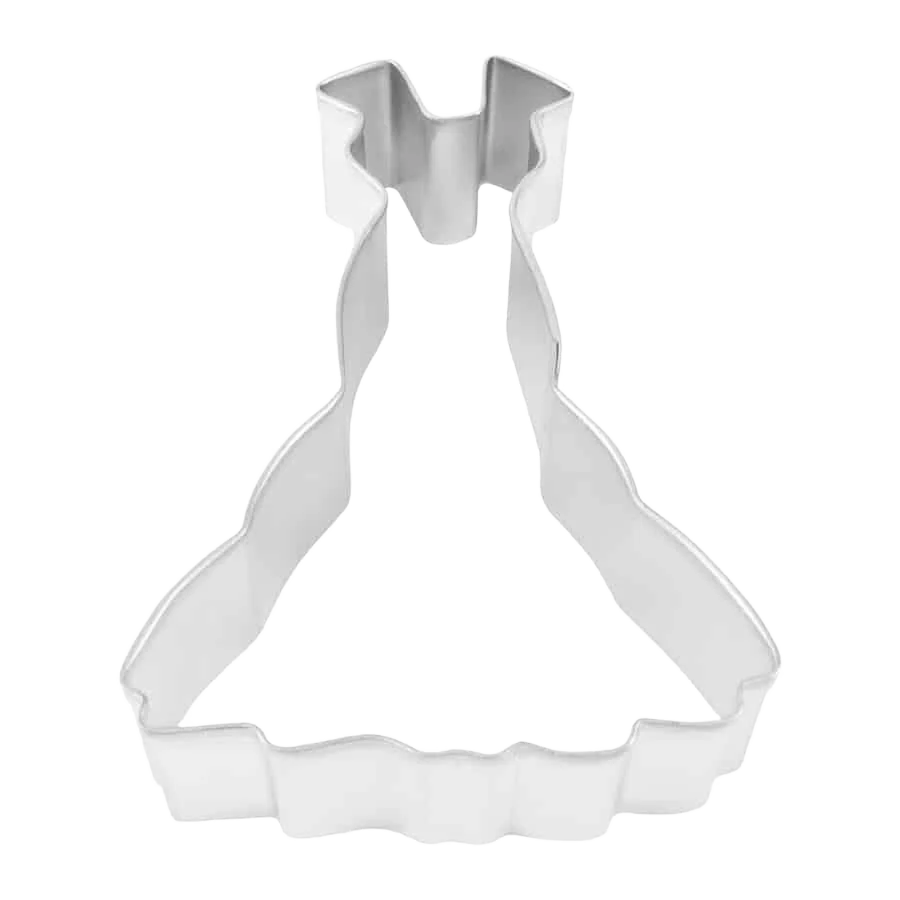 Organic R M International Dress Cookie Cutter 4 in. Quality