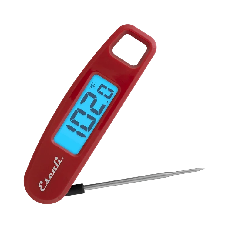 Fashionable Escali Red Compact Folding Digital Thermometer Practical
