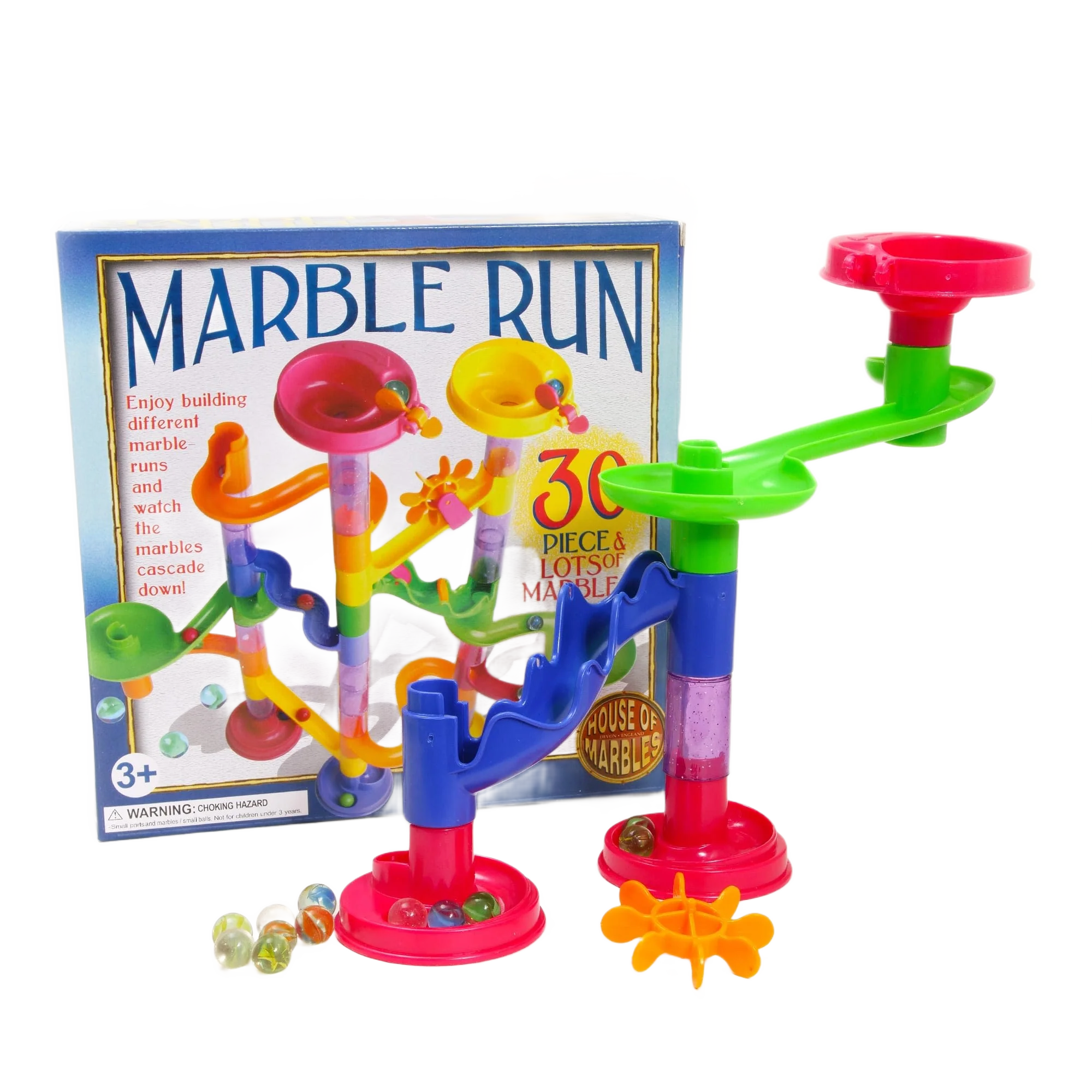 Expertly Made House of Marbles Marble Run - 30 Pc Reliable