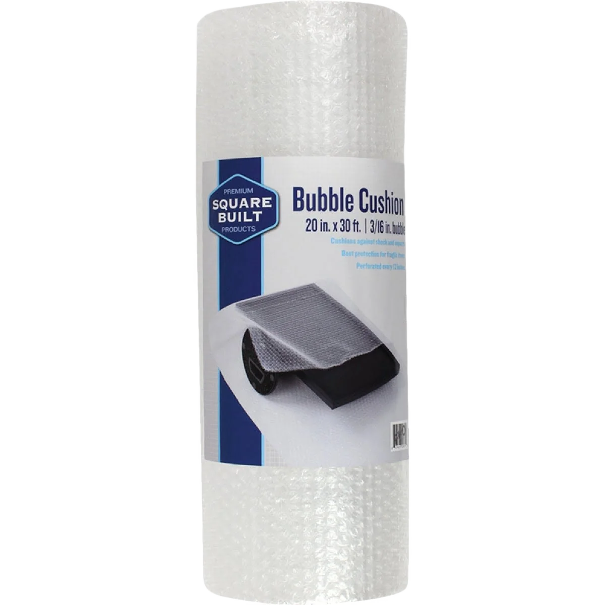 Environmentally Friendly Square Built Thick Cushion Bubble Wrap 20 in. x 30 ft. x 3 16 in. Thick Quality