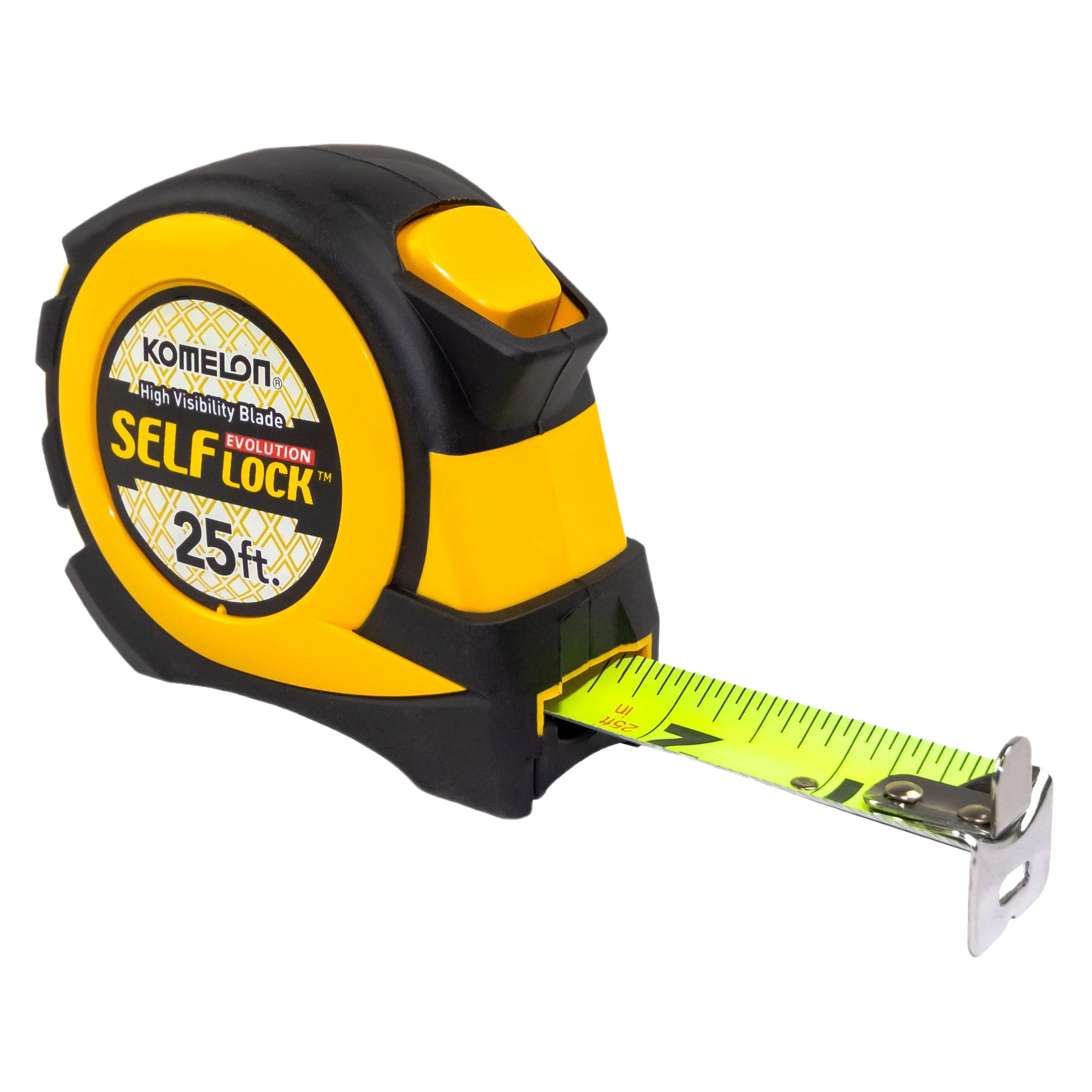 Powerful Komelon Self Lock™ Evolution 25-ft. Tape Measure Functional