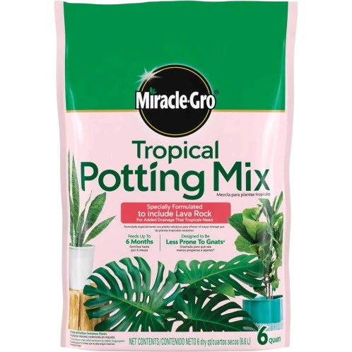 Carefully Designed -Gro Tropical Potting Mix 6 qts. Breathable