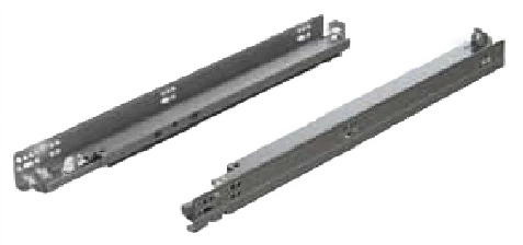 Genuine Blum 21 in. Tandem Slides Blumotion Green