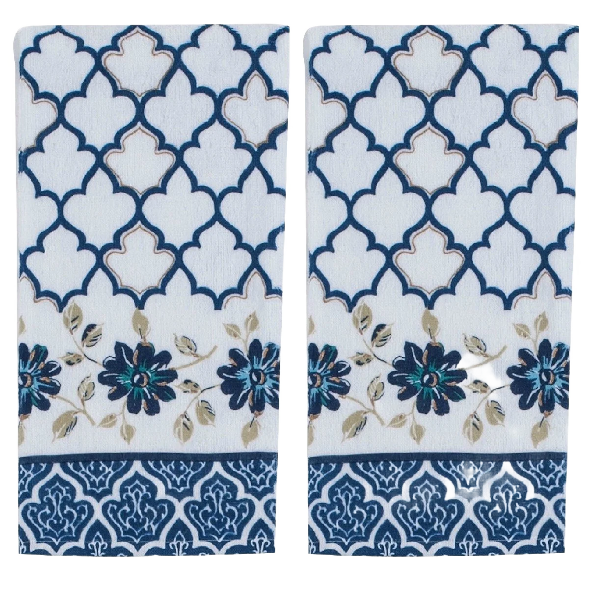 Outstanding Kay Dee Designs 2 Piece Solid Terry Towels Indigo Reliable